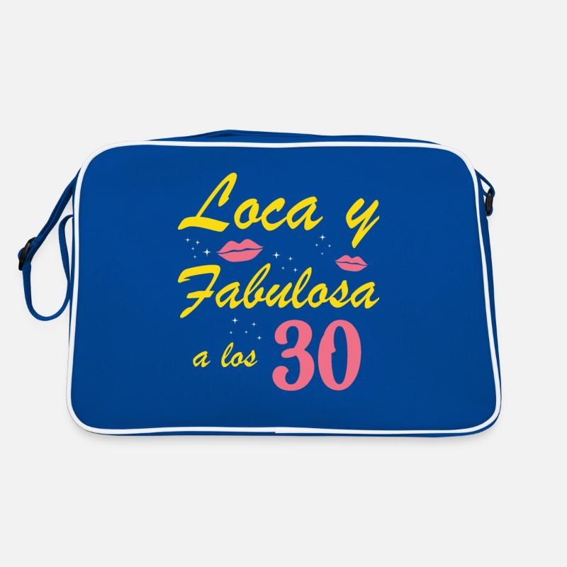 Crazy and Fabulous at 30 Retro Bag