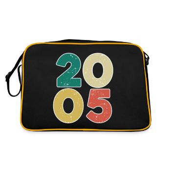 2005 - Année 2005 - Année 2005 - Sac Retro - noir/or - Dos