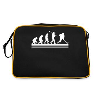 Joueur de hockey sur glace Jeu de hockey sur glace - Sac Retro - noir/or - Dos