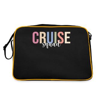 Croisière Vacances Croisière Bateau de croisière - Sac Retro - noir/or - Dos