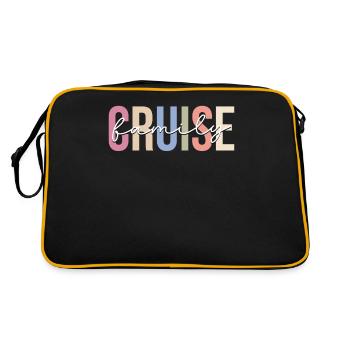 Croisière Vacances Croisière Bateau de croisière - Sac Retro - noir/or - Dos