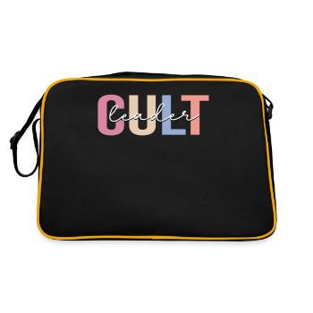 Occult Goth - Retro Bag - black/gold - Back