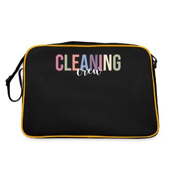 Caretaker of the school Caretaker - Retro Bag - black/gold - Back