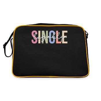 Divorce Nouvellement divorcé - Sac Retro - noir/or - Dos
