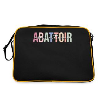 Foreman Job - Retro Bag - black/gold - Back
