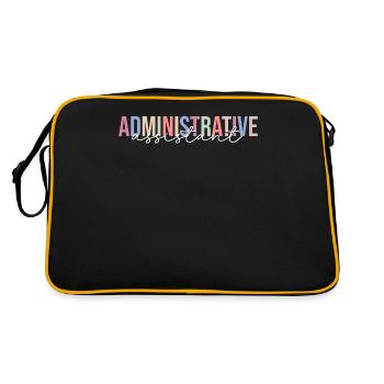 Administration - Retro Bag - black/gold - Back