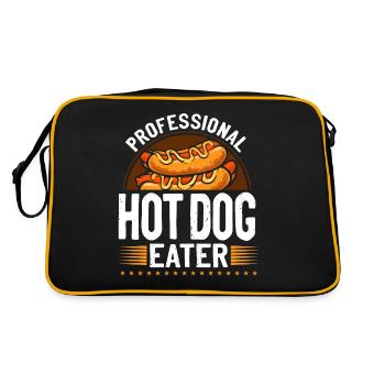 Hot Dog Adulte Professionnel Hot-Dog - Sac Retro - noir/or - Dos