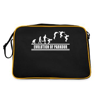 Freerunning Freerunner Course à obstacles Course à pied - Sac Retro - noir/or - Dos