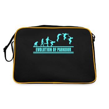 Freerunning Freerunner Course à obstacles Course à pied - Sac Retro - noir/or - Dos