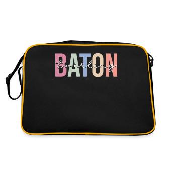 Tourbillon - Sac Retro - noir/or - Dos
