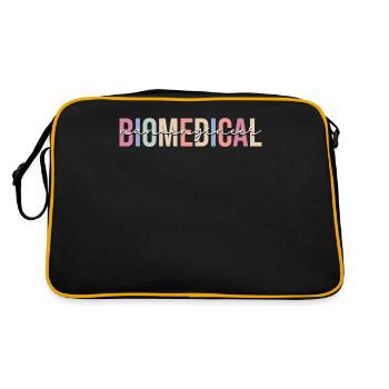 Technology - Retro Bag - black/gold - Back
