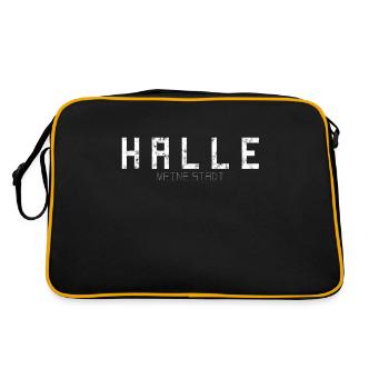 Halle My City - Retro Bag - black/gold - Back