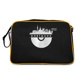 Dortmund Discotheque 80s 90s Music - Retro Bag - black/gold - Back
