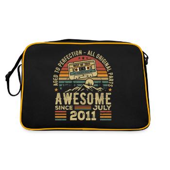 2011 Juillet | Né en Juillet 2011 | Juillet 2011 - Sac Retro - noir/or - Dos