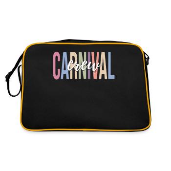 Circus Carnival Circus Lover Funny Circus - Retro Bag - black/gold - Back