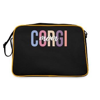 Dog lover - Retro Bag - black/gold - Back