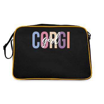 Dog lover - Retro Bag - black/gold - Back