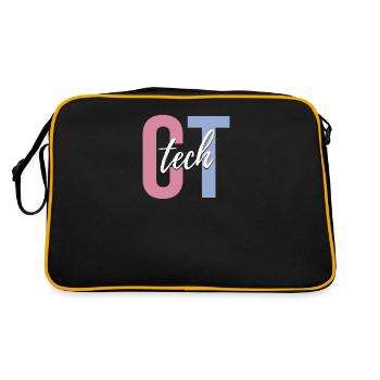 Radiologie Radiologue Rad Tech Radiation nucléaire - Sac Retro - noir/or - Dos