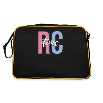 Radio Control Cars RC Cars Liebhaber RC Car Racing - Retro Tasche - Schwarz/Gold - Hinten