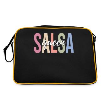 Danseur de salsa Danse salsa - Sac Retro - noir/or - Dos