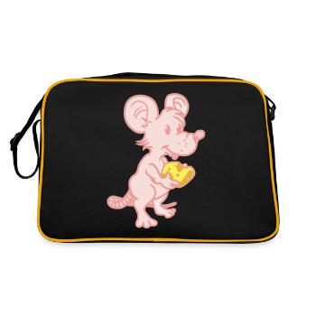 Mouse - Retro Bag - black/gold - Back
