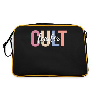 Occult Goth - Retro Bag - black/gold - Back