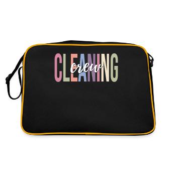 Caretaker of the school Caretaker - Retro Bag - black/gold - Back