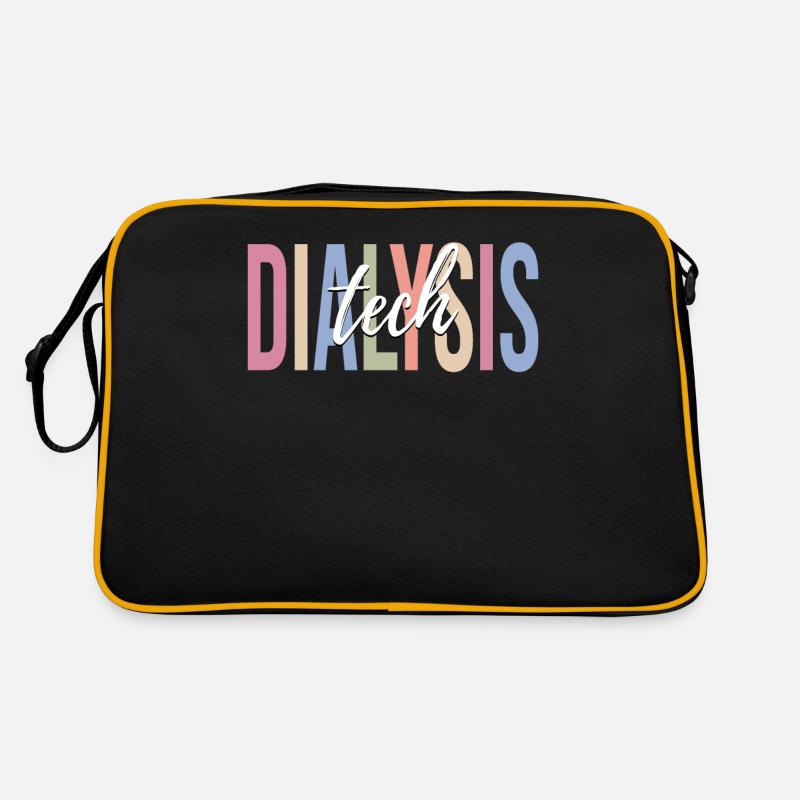Dialyse-Techniker Retro Tasche