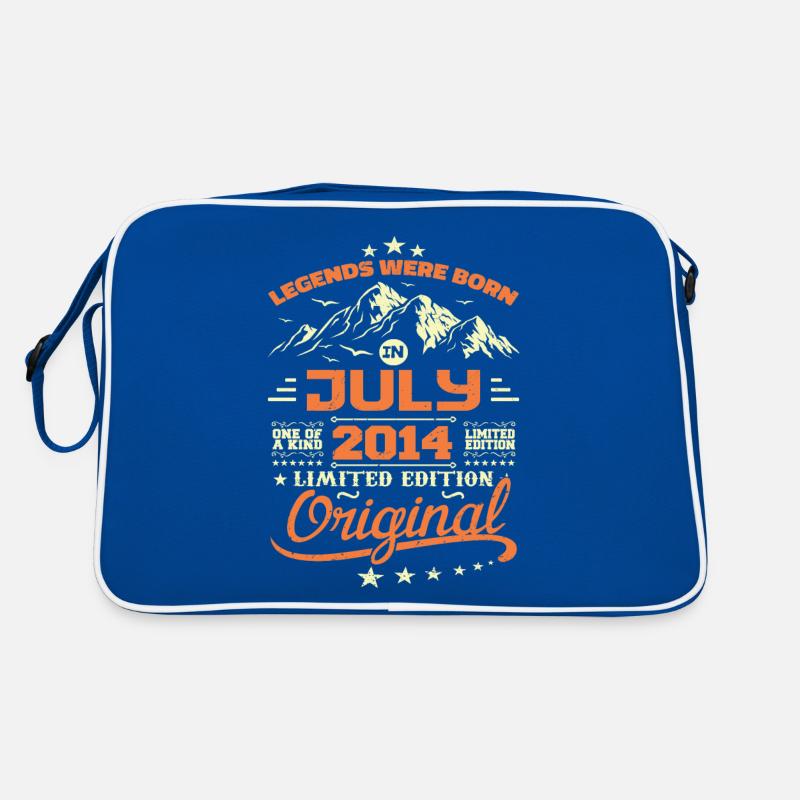Juli 2014 Geburtstagsgeschenk Juli 2014 Retro Tasche