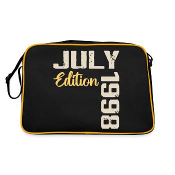 Juillet 1998 Chemise D’anniversaire Juillet 1998 - Sac Retro - noir/or - Dos