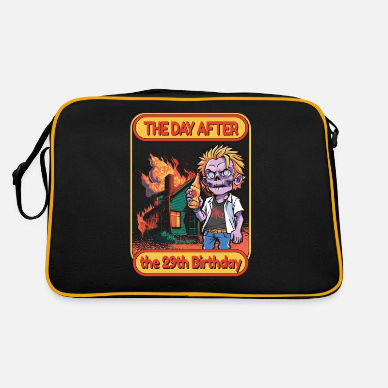 Funny Sayings Years 29th Birthday Retro Bag