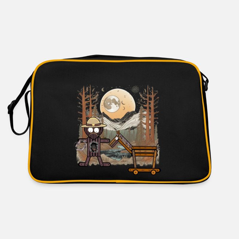 Cavalier du Far West Cheval Cowboy Western Cavalier Sac Retro