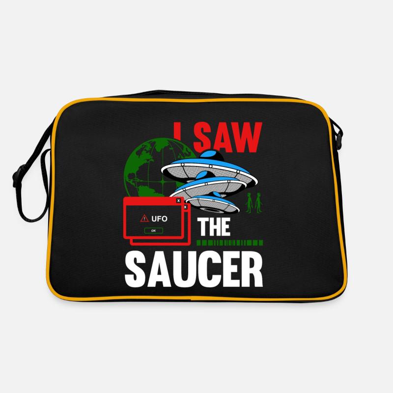 Extraterrestre, OVNI, UAP, Espace, Objet volant spatial Sac Retro