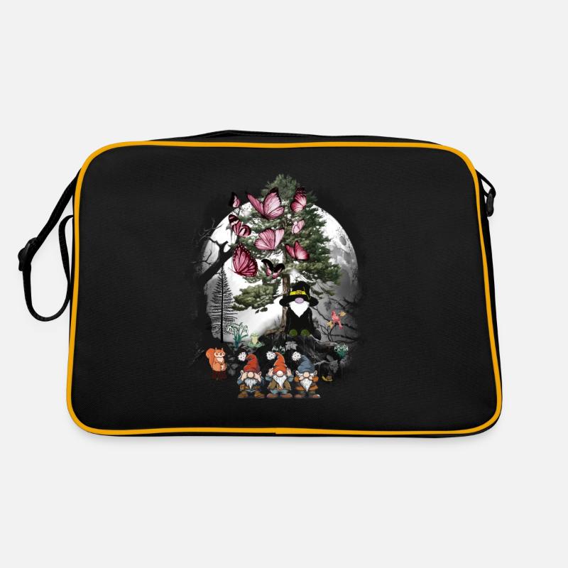 Märchen Märchenfigur Wichtel Zauberer Zwerge Kind Retro Tasche