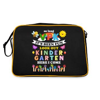 Adieu à l’école maternelle : Maternelle, me voilà ! - Sac Retro - noir/or - Dos