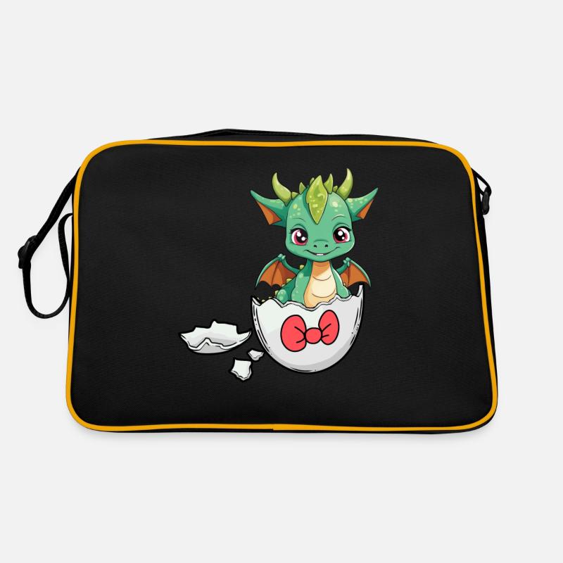 Dragon Dragon Eggshell Hatch Baby Child Retro Bag