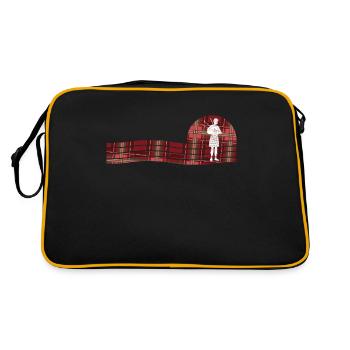 Cornemuse écossaise cornemuse - Sac Retro - noir/or - Dos