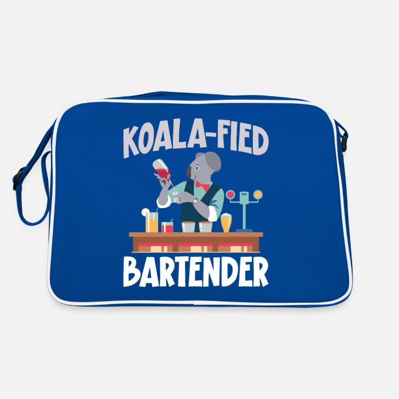 Barman Mixologue Koala Sac Retro