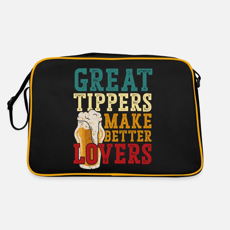 Bartender Mixologist Great Tippers Retro Tasche