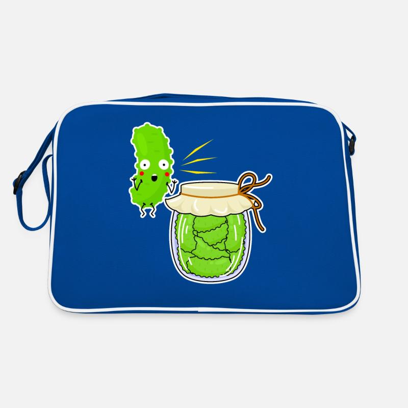 Pot de concombre effronté : Végétarien, Végétalien Sac Retro
