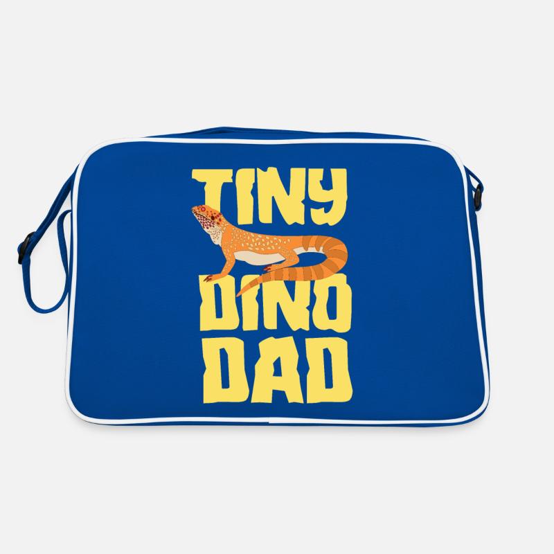 Bearded Dragon Beardie Dad Retro Bag