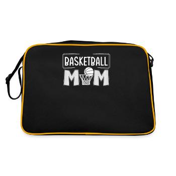 Basketball Player Basketball Player Basketball Mom - Retro Bag - black/gold - Back