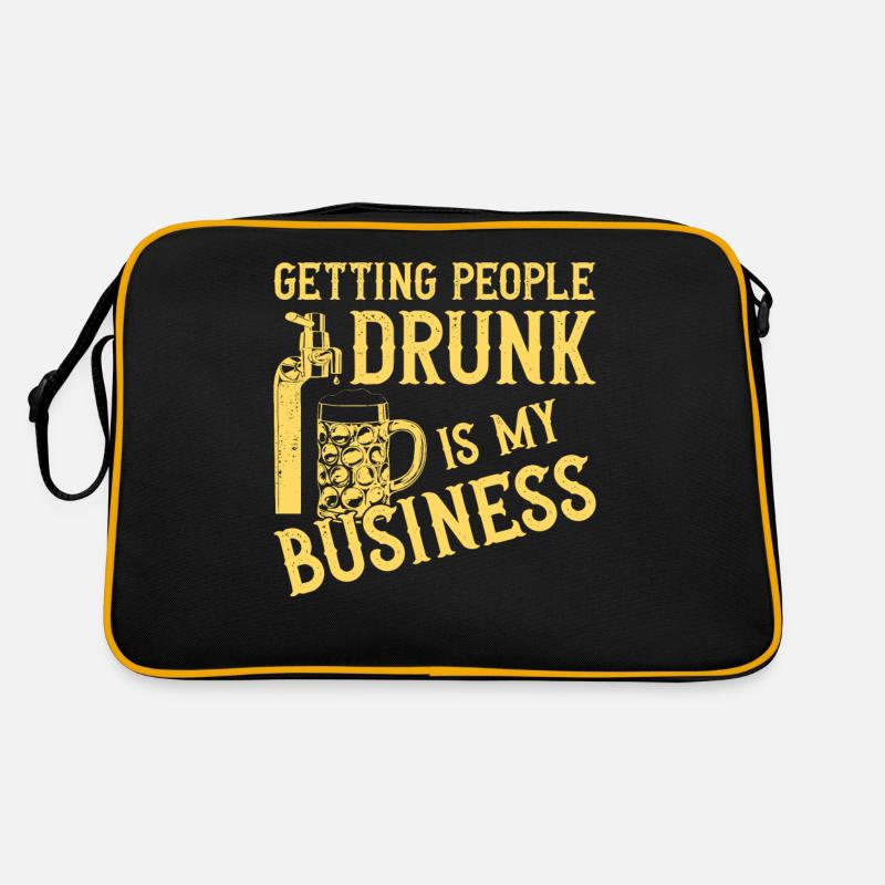 Barman Mixologue Obtenir Sac Retro
