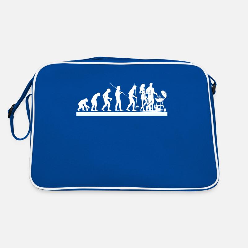 BBQ Barbecue Evolution grillen Geburtagsparty Retro Tasche