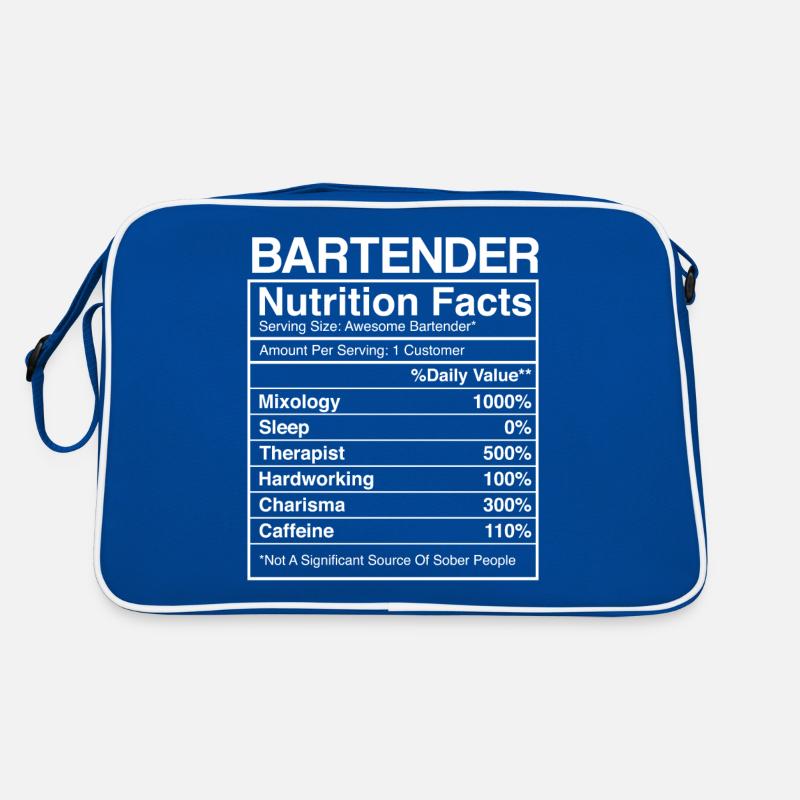 Bartender Mixologist Bartender Retro Tasche