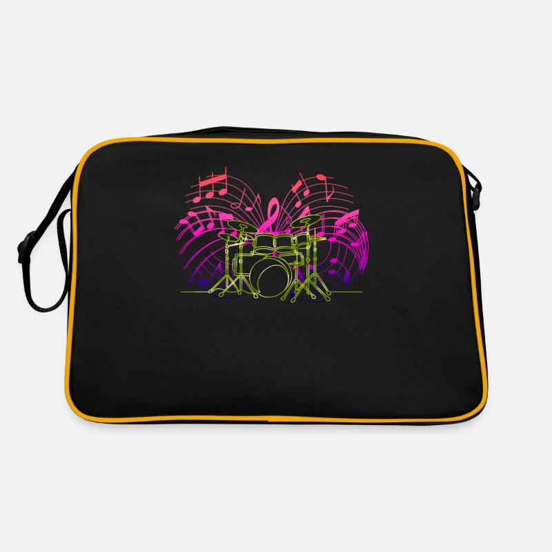 Drums Drummers Drummers Retro Bag