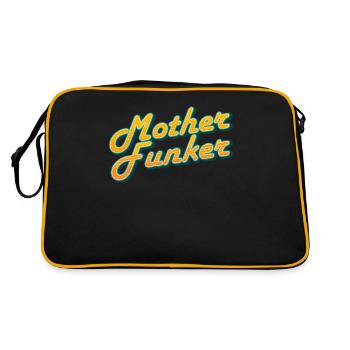 Funk-Soul-Nights Disco Voyage dans les années 60 à 80 - Sac Retro - noir/or - Dos