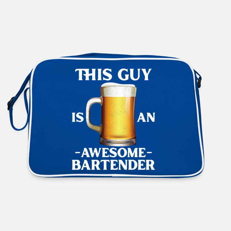 Bartender Mixologist This Guy Is Retro Tasche