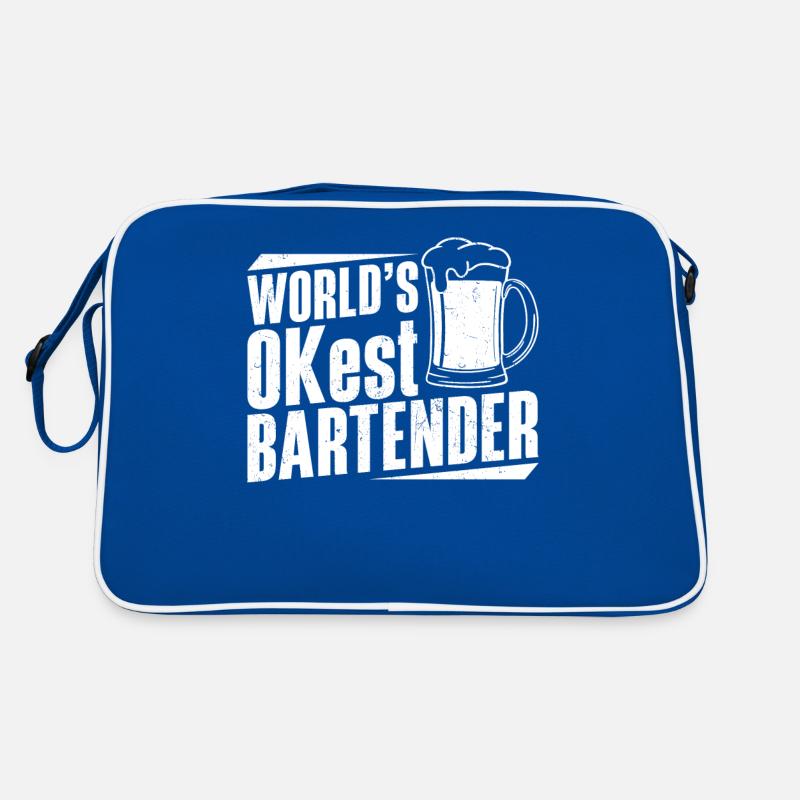 Barman Mixologue Monde Sac Retro