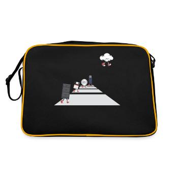 IT Geek, PC Accessories Storage Devices Evolution - Retro Bag - black/gold - Back